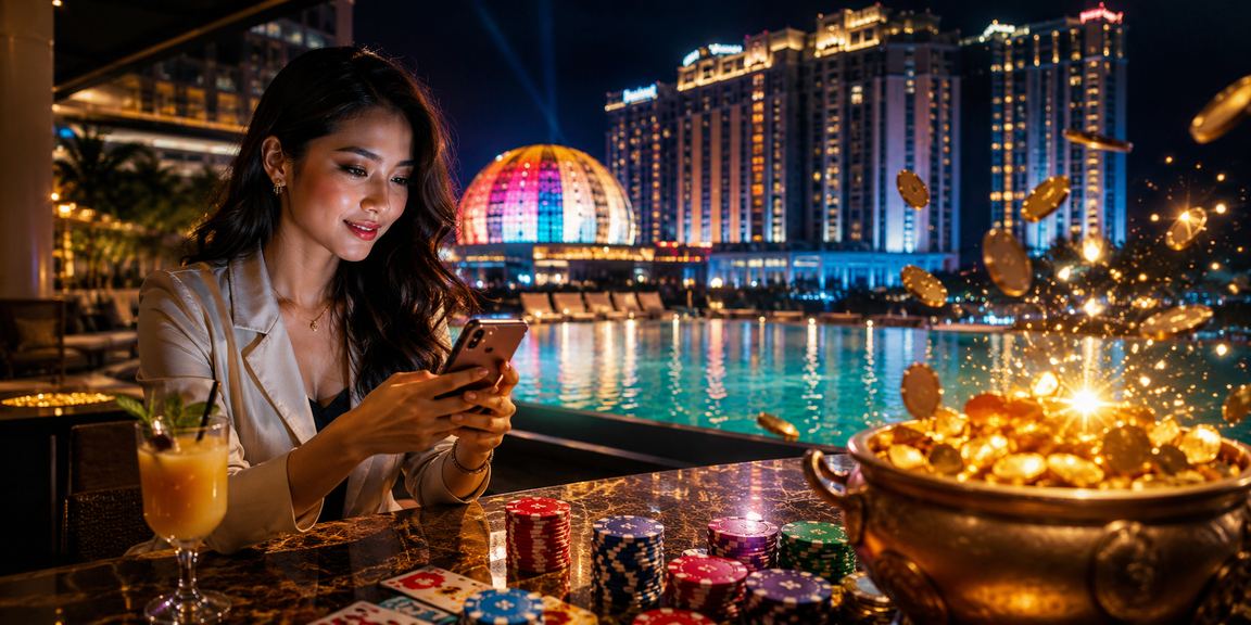 Pengalaman kasino mudah alih di Genting Highlands